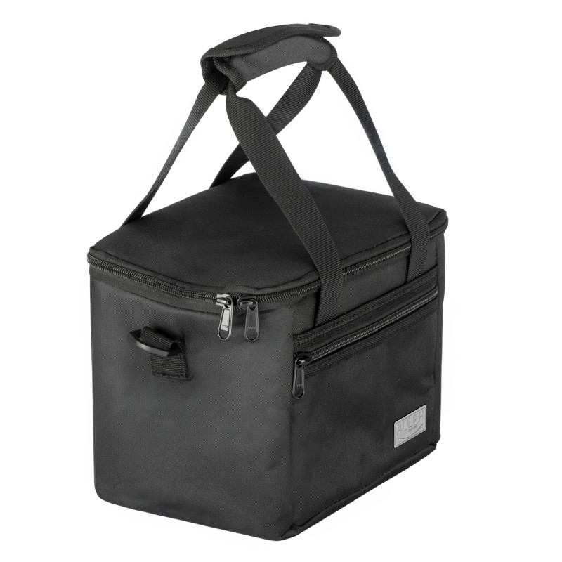 Geantă termo Adler AD 4540, 7 l, spumă de 5 mm, buzunar interior + buzunar exterior, alimente/băuturi, negru