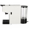 Mașină de espresso Adler AD 4391, 1400 W, 20 bar, 0,8 l, 8 accesorii, funcție de spumare, alb/negru