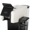 Mașină de espresso Adler AD 4391, 1400 W, 20 bar, 0,8 l, 8 accesorii, funcție de spumare, alb/negru