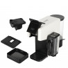 Mașină de espresso Adler AD 4391, 1400 W, 20 bar, 0,8 l, 8 accesorii, funcție de spumare, alb/negru