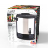 Vas electric pentru pasteurizare și fierbere Adler AD 4538, 3000 W, 28 l, 30-100 °C, menținere a căldurii, indicator luminos, oțel inoxidabil/negru
