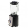Blender Mesko MS 4080, 1200 W, 1,5 l, 21 000 rpm, 6 lame, 2 viteze + funcție puls, capac cu orificiu, inox/negru