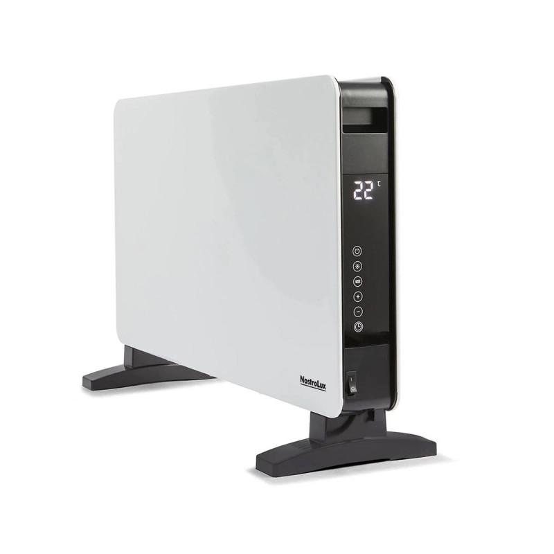 Convertor NostroLux NL51974A, 2000W, 4 trepte, Timer, LED display, Wi-Fi, TUYA Smart APP, Alb