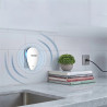 Aparat de protectie impotriva daunatorilor NostroLux NL51771A, 5 W, Pana la 75 m², Ultrasunete, Sigur pentru copii, Alb
