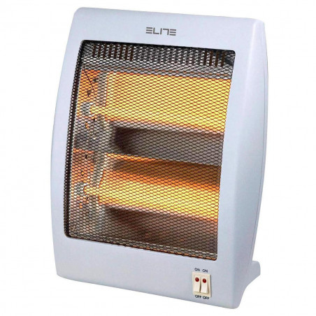 Încălzitor cu cuarț Elite QH-400, 800 W, 2 trepte de încălzire, Oprire automată în caz de cădere, Mâner, Alb