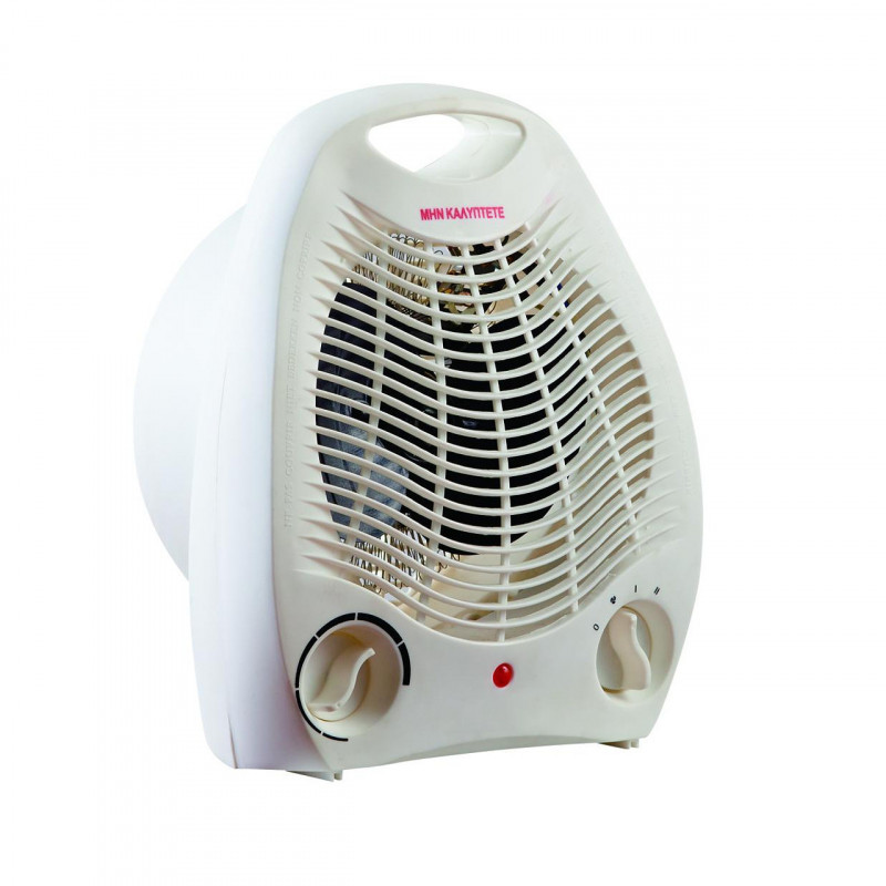Încălzitor cu ventilator ELITE EFH-1384, 2000 W, protecție împotriva supraîncălzirii, moduri de aer rece, cald și fierbinte, alb