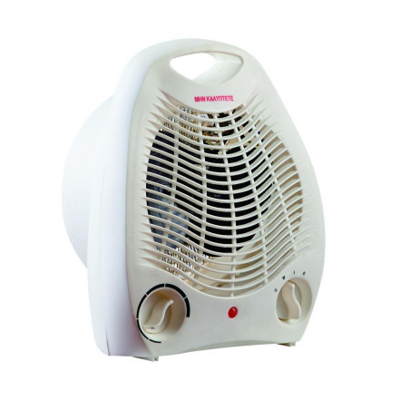 Încălzitor cu ventilator ELITE EFH-1384, 2000 W, protecție împotriva supraîncălzirii, moduri de aer rece, cald și fierbinte, alb