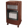 Soba de încălzire pe gaz și electricitate Elite EGERH-1220, 4200 W, 30 mbar, 3 trepte, plăci cu infraroșu, G30/G31, analizor, protecție la lipsa flăcării, maro