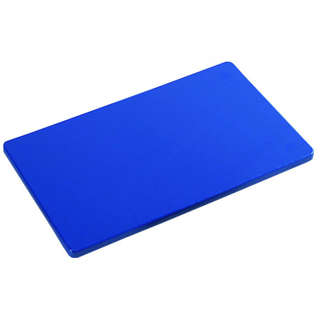 Tocator profesional pentru peste si fructe de mare Kesper 30152, standard HACCP, Gastronorm 1/1, rezistent pana la 95 °C, picioruse antiderapante, suprafață care protejeaza lamele, albastru