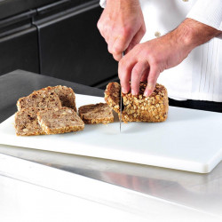 Toprofesional pentru paine si produse de panificatie Kesper 30151, standard HACCP, Gastronorm 1/1, rezistent la temperaturi de până la 95 °C, Picioare antiderapante, suprafata care protejeaza lamele, alb