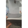 La mâna a doua: Cutie de paine Brabantia Fall Front 107852, 18 L, 46.5x25 cm, Montare lanaga perete, Fara amprenta, Inox/mat