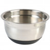 Bol de inox cu capac Kesper 90826, 4,5 l, 26 cm, otel inoxidabil, scala de masurare, margine larga, fund antiderapant, inox