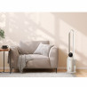 La mâna a doua: Racitor de aer tip coloana Beper P206RAF300, 65 W, 3 viteze, 2 L, Ionizare, LED, Afisaj tactil, Alb