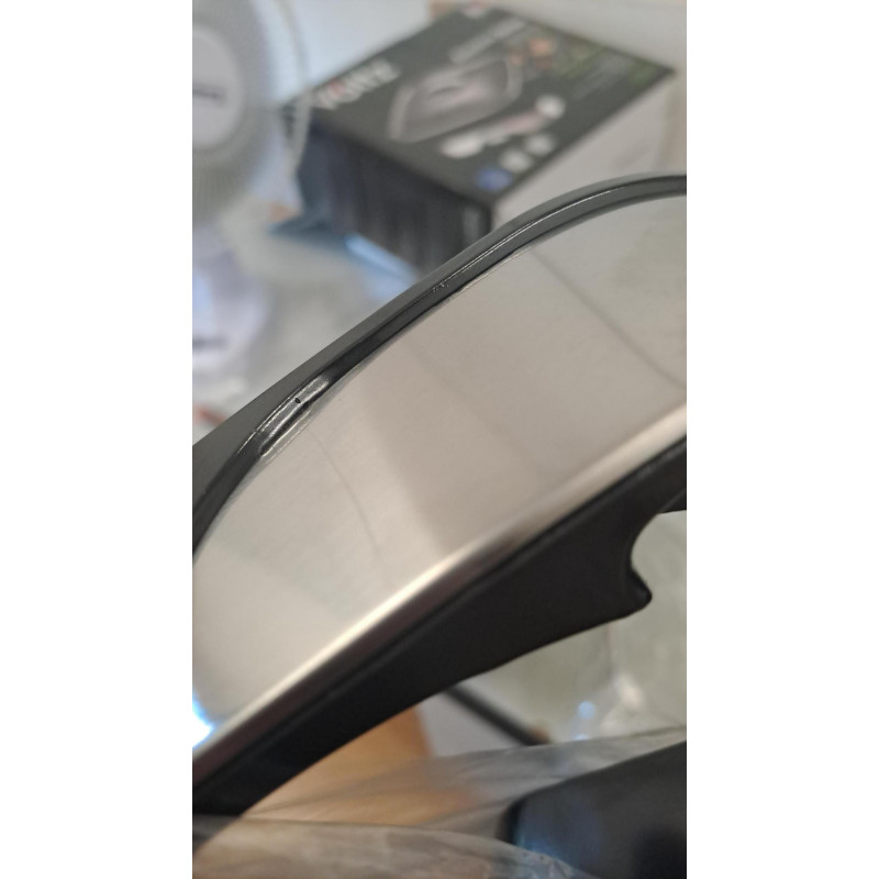 La mâna a doua: Tigaie electrica Oliver Voltz OV51010A, 1650 W, 5,5 litri, 5 trepte, Termostat, Negru/Argintiu