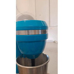 La mâna a doua: Mixer pentru frappe Oliver Voltz OV51163E, 100W, Bol otel inoxidabil 450 ml, 2 viteze, Agitattor otel, Albastru