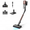 La mâna a doua: Aspirator vertical Dreame Essential V30 VVV21A, 880 W, 30 000 Pa, 90 min, 0,6 l, HEPA H14, OmniX™ 2.0, Recunoastere a tipurilor de murdarie, Pliabil, Negru/Bronz