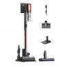 La mâna a doua: Aspirator vertical Dreame Essential V30 VVV21A, 880 W, 30 000 Pa, 90 min, 0,6 l, HEPA H14, OmniX™ 2.0, Recunoastere a tipurilor de murdarie, Pliabil, Negru/Bronz