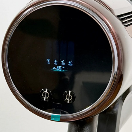 La mâna a doua: Aspirator vertical Dreame Essential V30 VVV21A, 880 W, 30 000 Pa, 90 min, 0,6 l, HEPA H14, OmniX™ 2.0, Recunoastere a tipurilor de murdarie, Pliabil, Negru/Bronz