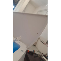La mâna a doua: Racitor de aer si umidificator Elite ACS-2594, 60W, 20 m², 760 m³/h, Zgomot redus, Afisaj LED, Timer, Alb
