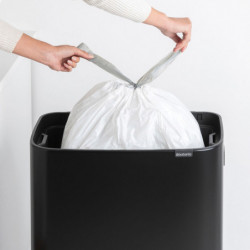 La mâna a doua: Cos pentru gunoi Brabantia Bo Touch Hi 1001260, 60 L, Inaltat, Deschidere lina si silentioasa, Negru mat