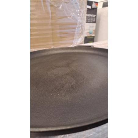 Recenzie: Tigaie pentru clătite Kinghoff KH 1895, 29 cm, fontă, suprafață antiaderentă, compatibilă cu plitele cu inducție, negru