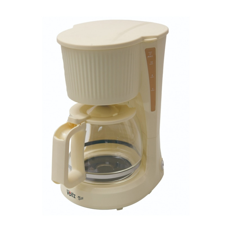 Aparat de cafea Oliver Voltz Nice OV51170PR, 750 W, 1,5 l – 12 cești, menținere a căldurii, cremă
