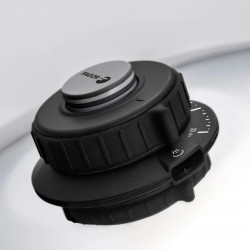 Oală sub presiune Fagor Dual Xpress 6L, 30-90 kPa, 22 cm, 5 sisteme de protecție, fund cu 3 straturi, oțel inoxidabil 18/10, compatibilă cu plite cu inducție, argintiu