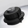 Oală sub presiune Fagor Dual Xpress 4+6 L, 2 buc., 30-90 kPa, 22 cm, 5 sisteme de protecție, fund cu 3 straturi, oțel inoxidabil 18/10, inducție, argintiu
