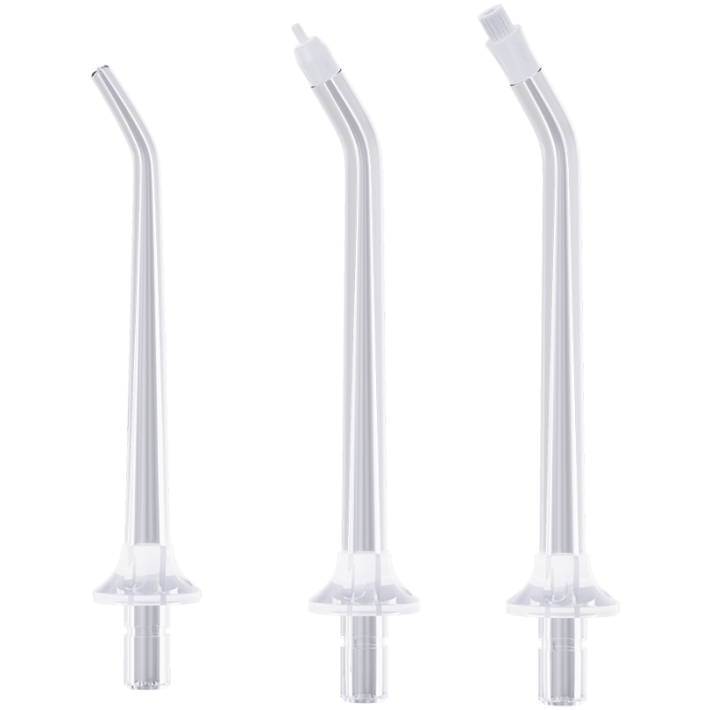 Set de 3 duze de schimb pentru dușul dentar AENO ADIN1, 3 incluse, accesorii, transparent