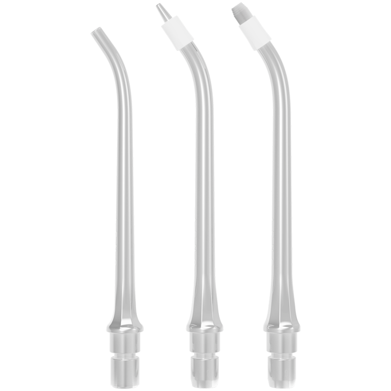 Set de 3 capete de schimb pentru dușul dentar AENO ADIN2, 3 capete incluse, accesorii, transparent