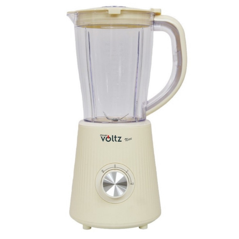 Blender Oliver Voltz Nice OV51162PR, 500 W, 1,5 l, 2 viteze + funcție puls, culoare crem