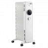 Radiator cu ulei KUMTEL KUM-1225S, 2000 W, 9 lamele, 3 trepte, termostat reglabil, rotițe, alb