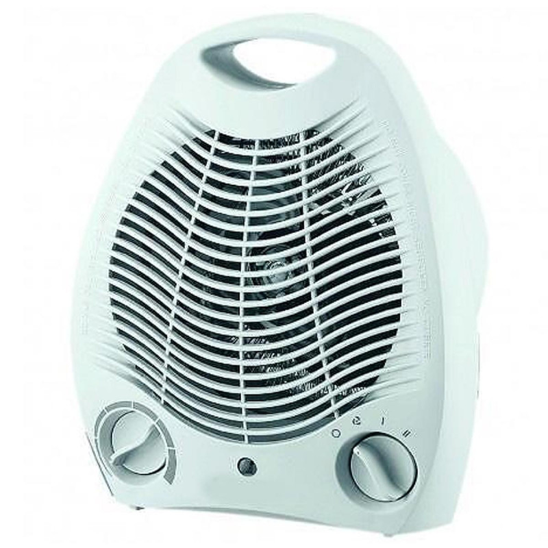 Încălzitor cu ventilator Reverie RFH-7307, 2000 W, 2 trepte, 3 moduri de funcționare, protecție împotriva supraîncălzirii, indicator luminos, alb