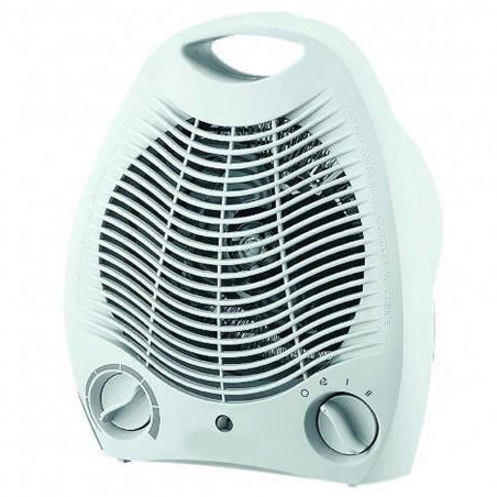 Încălzitor cu ventilator Reverie RFH-7307, 2000 W, 2 trepte, 3 moduri de funcționare, protecție împotriva supraîncălzirii, indicator luminos, alb