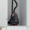 Aspirator fără sac Bosch BGS21POW2 ProPower Series 4, 750 W, 2 l, Power AirCycle, filtru HEPA, 78 dB, negru/roșu