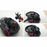 Aspirator fără sac Bosch BGS21POW2 ProPower Series 4, 750 W, 2 l, Power AirCycle, filtru HEPA, 78 dB, negru/roșu
