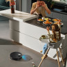Aspirator robot Dreame X60 Ultra Complete RLX87DE-BL, 180 min, 0,2 l, camere AI, VersaLift, stație de încărcare automată, comenzi vocale, negru