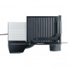 Mașină de tăiat cârnați Graef SKS100, 170 W, lamă de 170 mm, oțel inoxidabil, sistem de blocare pentru copii, negru
