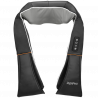 Aparat de masaj Shiatsu RENPHO U-Neck 1, 24 W, 8 capete, 2 directii, 3 niveluri de intensitate, Incalzire pana la 47 °C, Piele PU + material respirabil, Negru