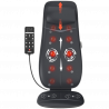 Perna de masaj Shiatsu RENPHO Neck & Back Massage Cushion - S-, 48W, 4 zone, 3 niveluri, Încălzire până la 45 °C, Reglabilă, Telecomandă, Negru