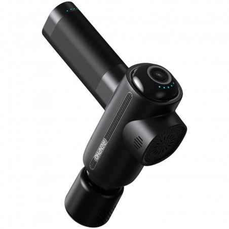 Pistol de masaj RENPHO Active ThermaCool, 15 W, 150 min, 5 viteze, 1800-3200 rpm, 4 niveluri de răcire/încălzire, cronometru, compact, negru