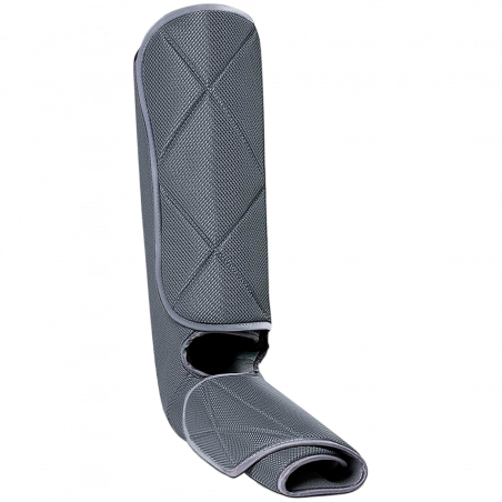 Aparat de masaj cu compresie pentru picioare RENPHO Foot & Calf Air Massager, 24 W, încălzire, 3 niveluri, moduri de masaj, memorie, indicator de încălzire, protecții, gri