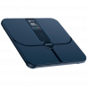 Cântar inteligent RENPHO Smart WiFi, până la 180 kg, 13 parametri, recunoașterea utilizatorului, sincronizare cu aplicații mobile, analiză prin bioimpedanță, USB-C, albastru închis