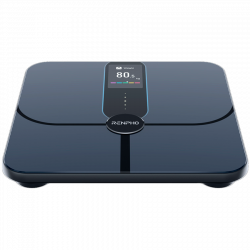 Cântar inteligent RENPHO Smart WiFi, până la 180 kg, 13 parametri, recunoașterea utilizatorului, sincronizare cu aplicații mobile, analiză prin bioimpedanță, USB-C, albastru închis