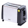 Prajitor de paine Rosberg R51440AS, 750W, 2 felii, 6 trepte de prajire, Negru/Inox