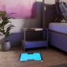 Cântar inteligent RENPHO Elis Chroma, până la 180 kg, 13 indicatori, LED, RGB, Wi-Fi, Bluetooth, 8 profiluri, recunoaștere, aplicație mobilă, USB-C, crom