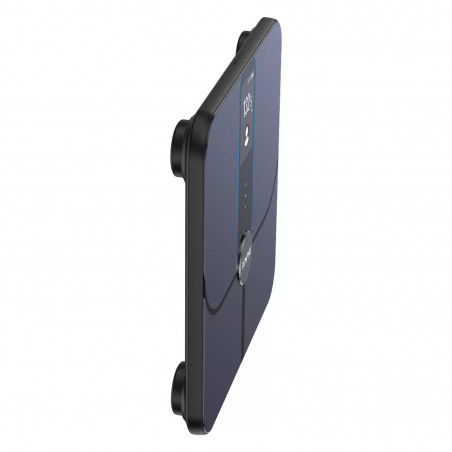 Cântar inteligent RENPHO Smart WiFi, până la 180 kg, 13 parametri, recunoașterea utilizatorului, sincronizare cu aplicații mobile, analiză prin bioimpedanță, USB-C, albastru închis