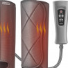 Aparat de masaj cu compresie pentru picioare RENPHO Foot & Calf Air Massager, 24 W, încălzire, 3 niveluri, moduri de masaj, memorie, indicator de încălzire, protecții, gri