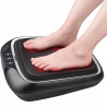 Aparat de masaj Shiatsu pentru picioare RENPHO Shiatsu Home Foot Sole Massager, 30 W, 6 capete, 18 puncte, 2 viteze, încălzire, înclinare și înălțime reglabile, husă lavabilă, negru