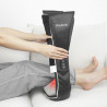 Aparat de masaj Shiatsu RENPHO U-Neck 1, 24 W, 8 capete, 2 directii, 3 niveluri de intensitate, Incalzire pana la 47 °C, Piele PU + material respirabil, Negru